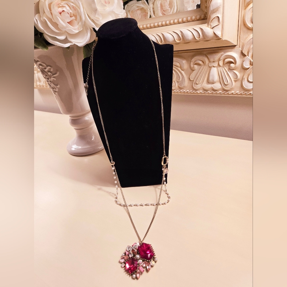 Betsey Johnson Pretty in Pink Necklace